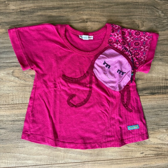 EUC - Naartjie Magenta Short Sleeve Tee XS - Picture 1 of 9